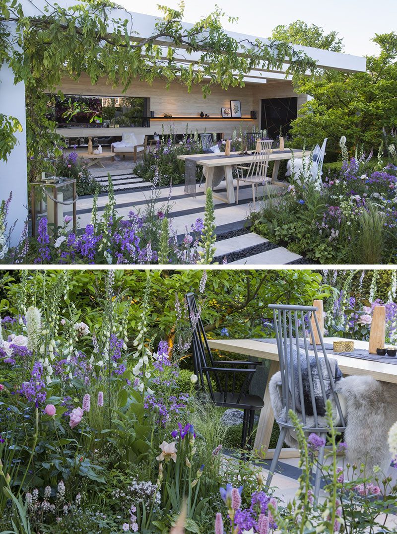 12 Inspirational Garden Designs From The 2016 Chelsea Flower Show // The LG Smart Garden, designed by Hay Joung Hwang.