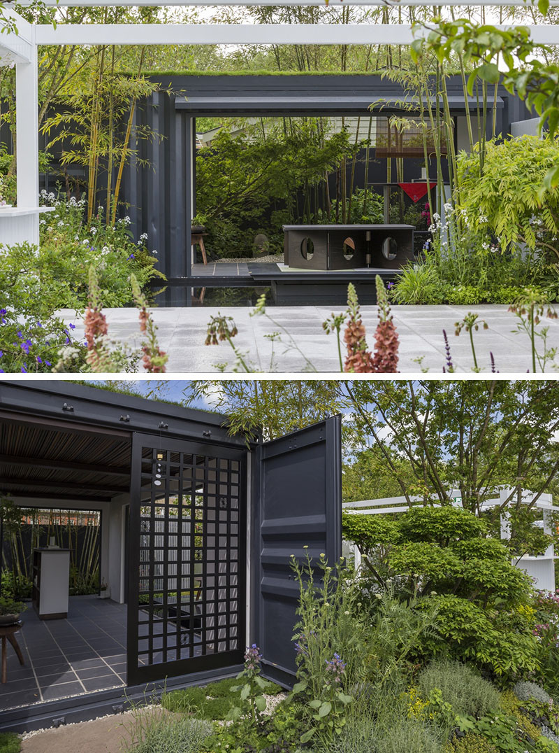 12 Inspirational Garden Designs From The 2016 Chelsea Flower Show // The Watahan East & West Garden, designed by Chihori Shibayama and Yano Tea.