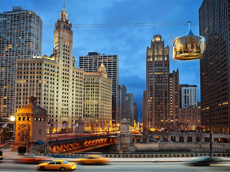 An Aerial Cable Car Has Been Proposed For Chicago