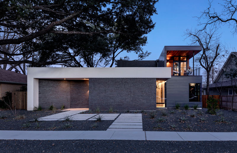 Main Stay House in Austin, Texas, designed by Matt Fajkus Architecture (MF Architecture) 