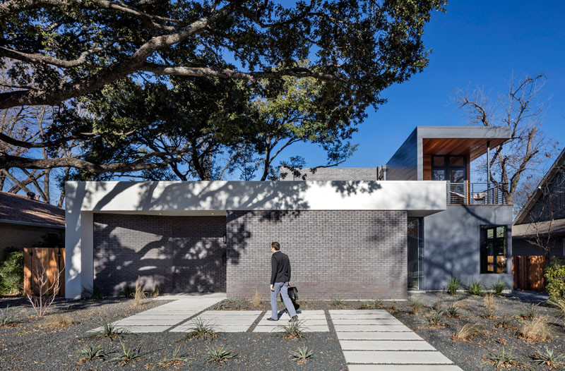 Main Stay House in Austin, Texas, designed by Matt Fajkus Architecture (MF Architecture) 