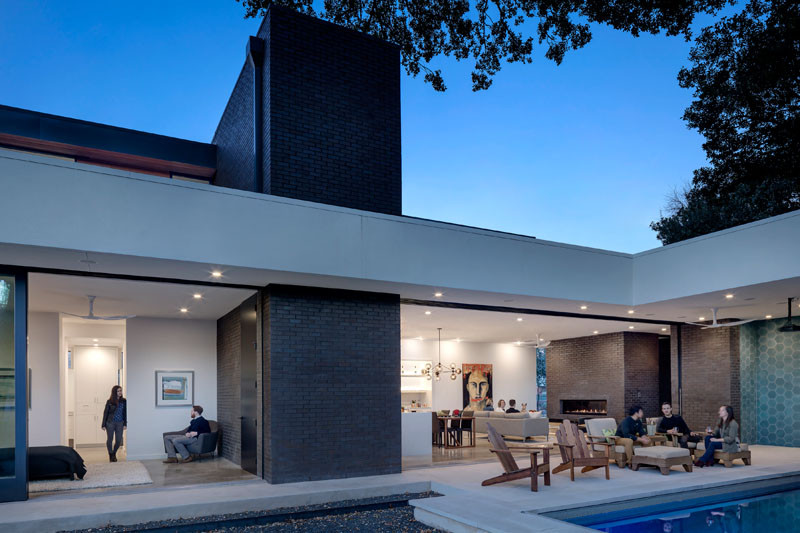 Main Stay House in Austin, Texas, designed by Matt Fajkus Architecture (MF Architecture) 