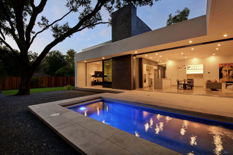 Main Stay House in Austin, Texas, designed by Matt Fajkus Architecture (MF Architecture) 