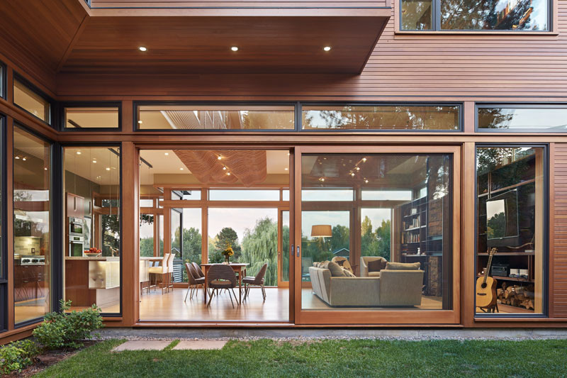 This New Contemporary Home Sits Next To A River In Oregon