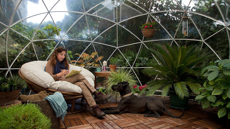 Create A Cozy Room In Your Backyard With A Garden Igloo