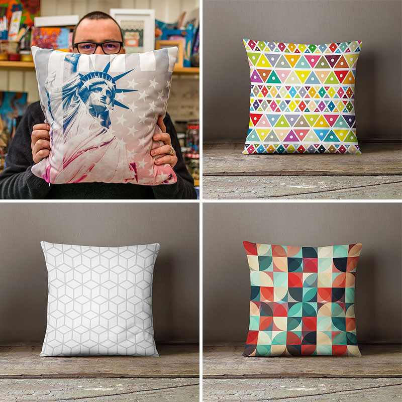 Graphic Print Pillows And The People Who Make Them
