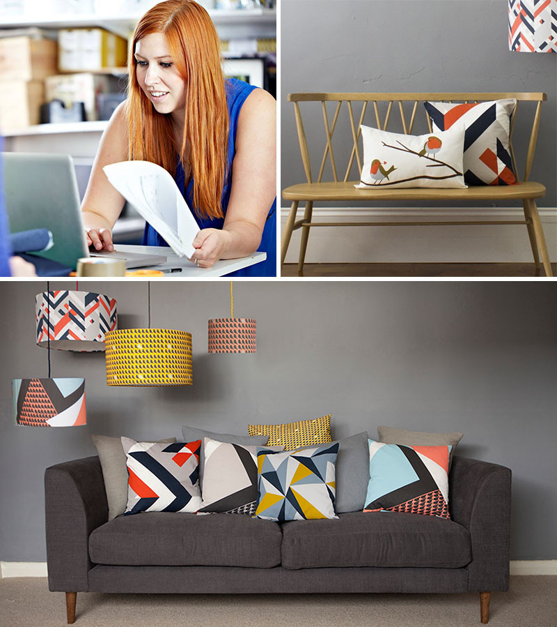 Graphic Print Pillows And The People Who Make Them