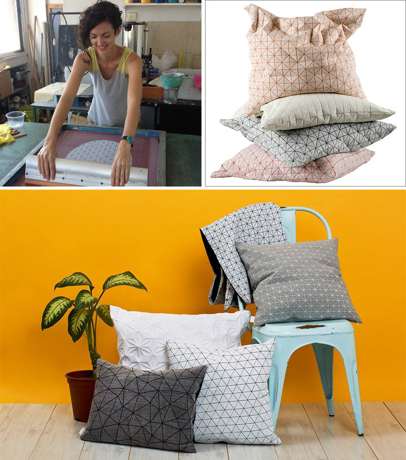 Graphic Print Pillows And The People Who Make Them