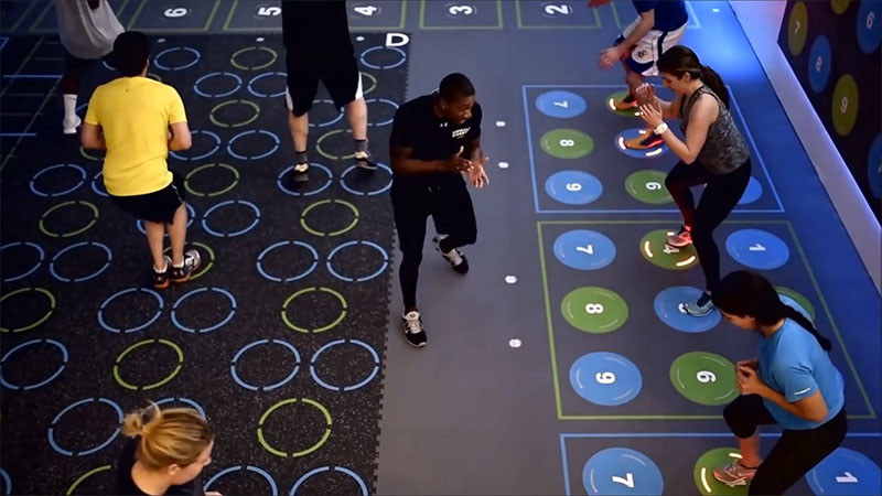 This new gym is designed to be like a video game