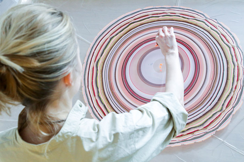 See How These Colorful Marbled Floors Are Made