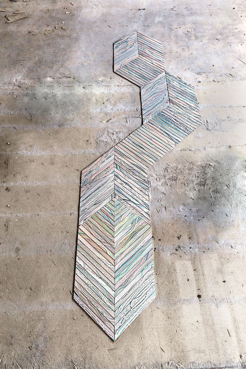 See How These Colorful Marbled Floors Are Made