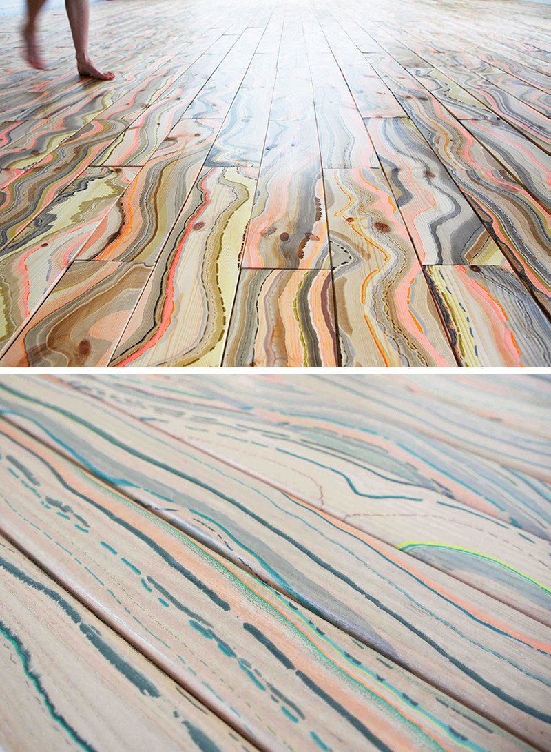 See How These Colorful Marbled Floors Are Made