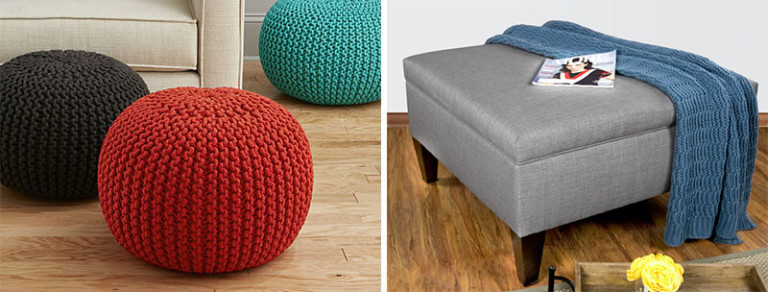 What's The Difference Between A Pouf And An Ottoman?