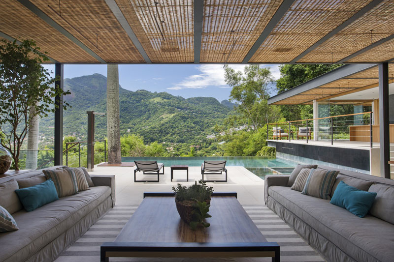 This Pool House Has Picturesque Views Of The Brazilian Countryside