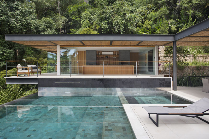 This Pool House Has Picturesque Views Of The Brazilian Countryside