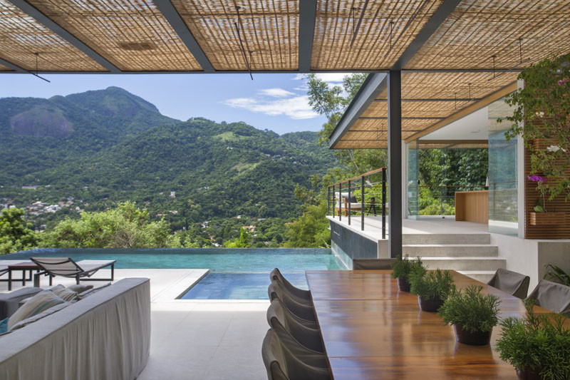 This Pool House Has Picturesque Views Of The Brazilian Countryside