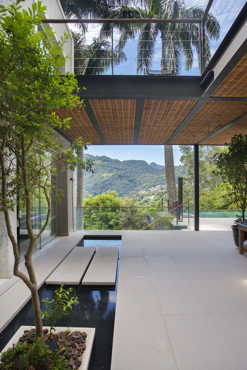 This Pool House Has Picturesque Views Of The Brazilian Countryside