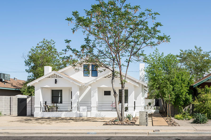 8th Street Residence Remodel in Phoenix, Arizona, designed by Knob Modern Design