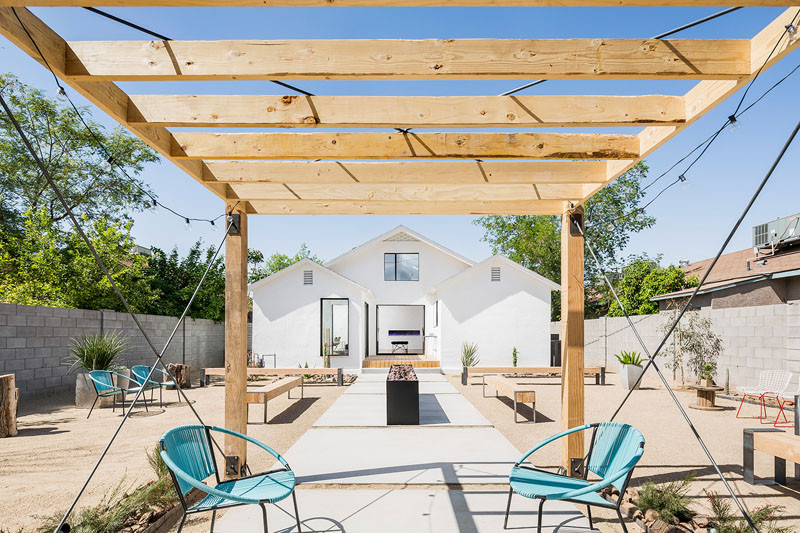 8th Street Residence Remodel in Phoenix, Arizona, designed by Knob Modern Design