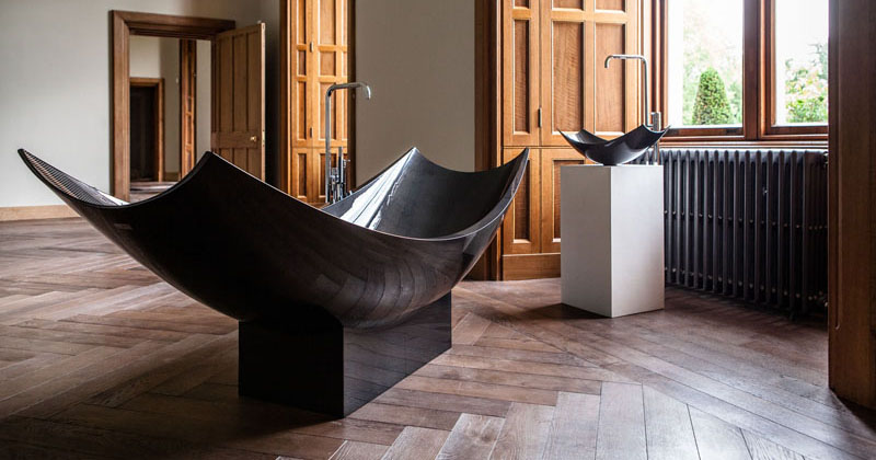 SplinterWorks add a freestanding carbon fibre tub and sink to their ...