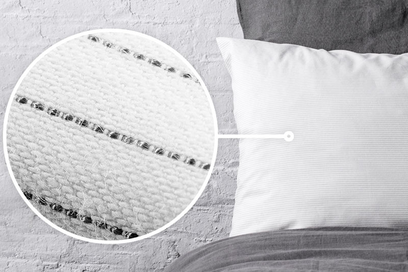 Find Out Why This Pillow Has Silver Thread Woven Into It