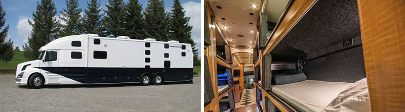 The SleepBus - an alternative way to get from San Francisco to Los Angeles.