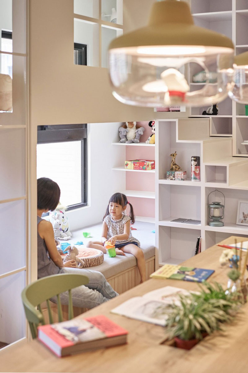 Design Detail - This Home Has A Lofted Playspace & Slide