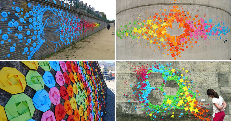 This Urban Artist Creates Rainbow Colored Art Around The World