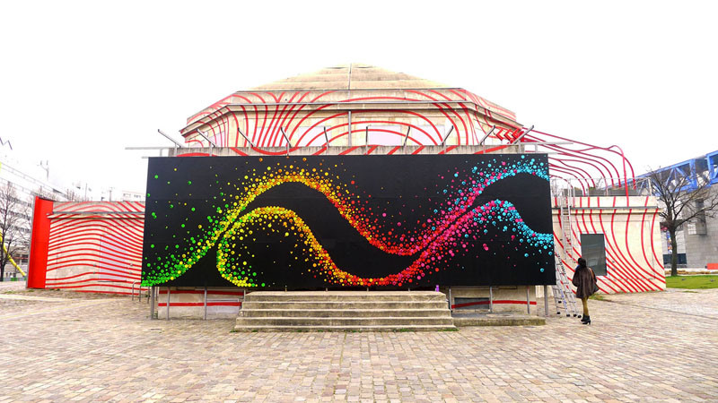 This Urban Artist Creates Rainbow Colored Art Around The World