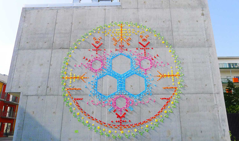 This Urban Artist Creates Rainbow Colored Art Around The World