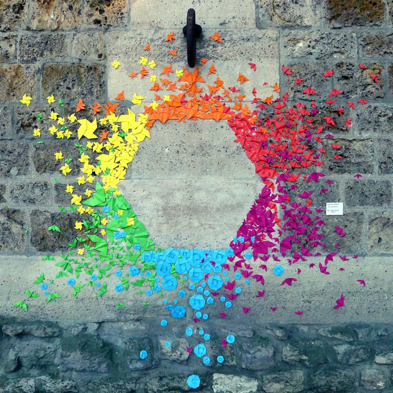 This Urban Artist Creates Rainbow Colored Art Around The World