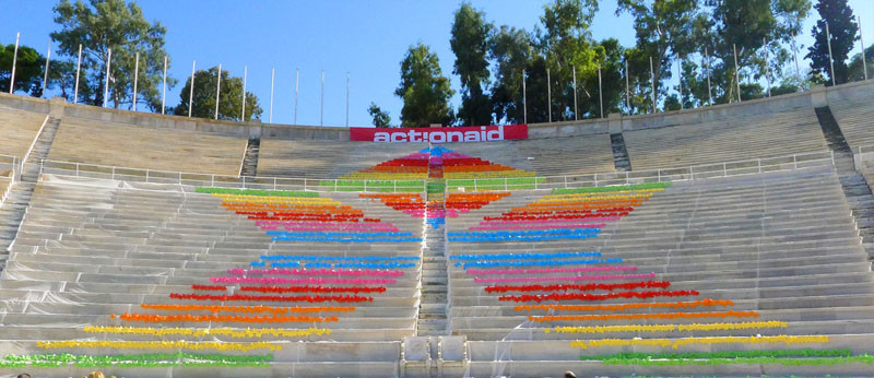 This Urban Artist Creates Rainbow Colored Art Around The World