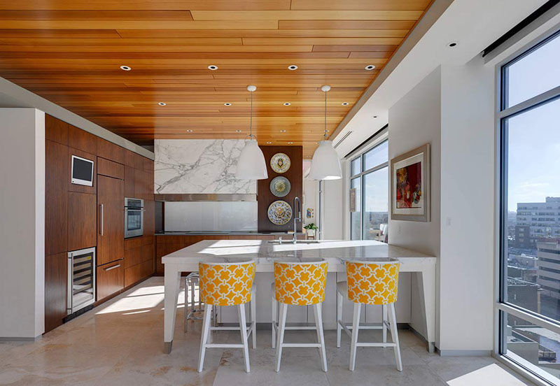 20 Awesome Examples Of Wood Ceilings That Add A Sense Of Warmth To An