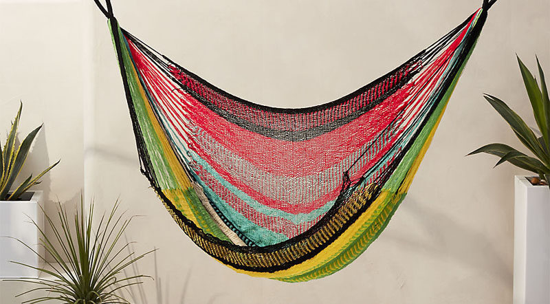 How To Make Your Balcony Awesome For Summer // Install a hammock...perfect for afternoon naps in the sun.