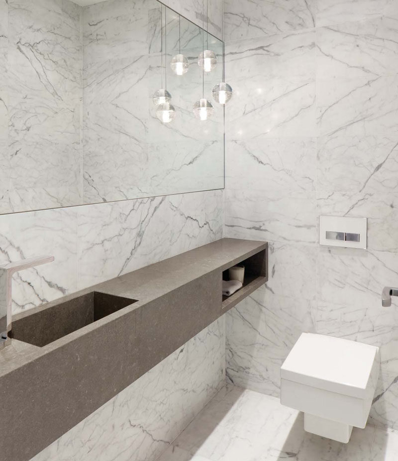 15 Examples Of Bathroom Vanities That Have Open Shelving