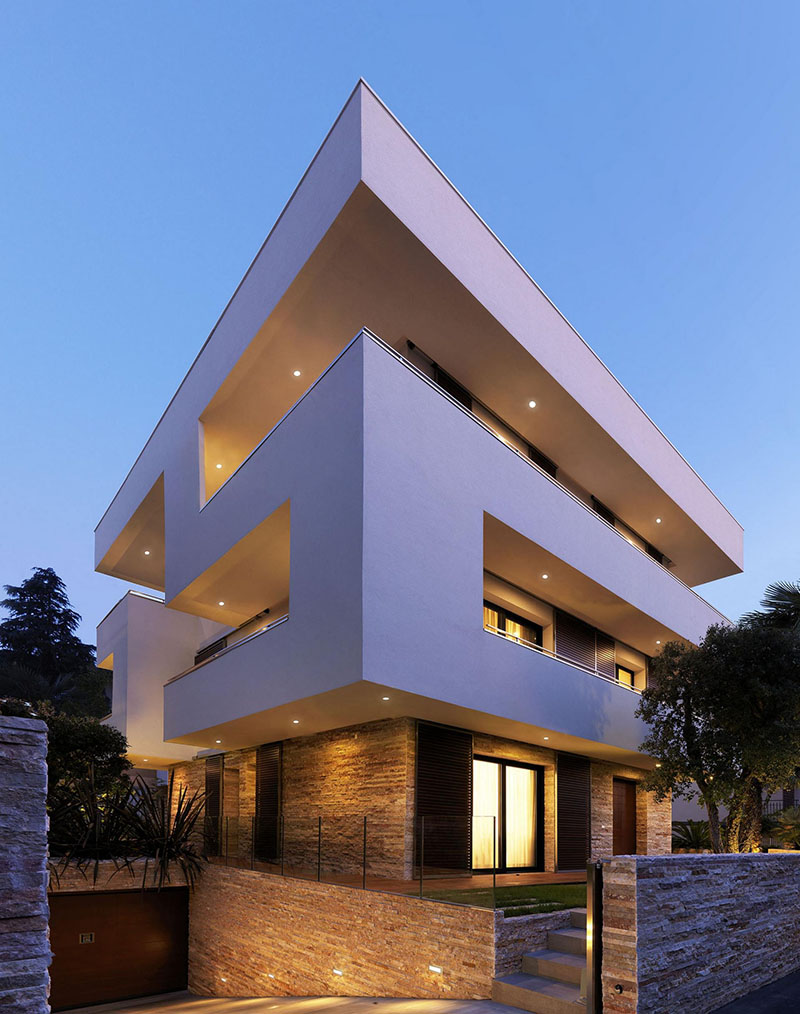 Architectural masterpiece after our custom home design and build