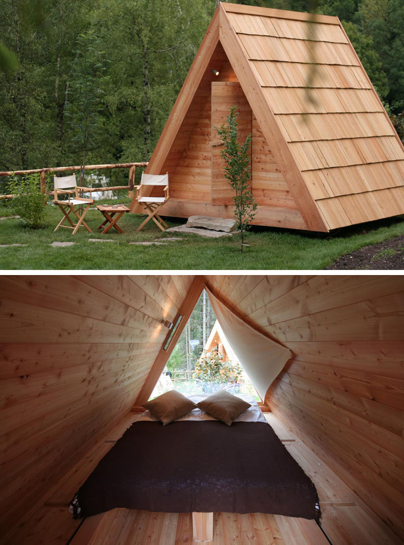 10 Glamping Destinations For People Who Want To Go Camping But Need The Luxuries Of A Hotel // Gozdne Vile Glamping - Lake Bled, Slovenia
