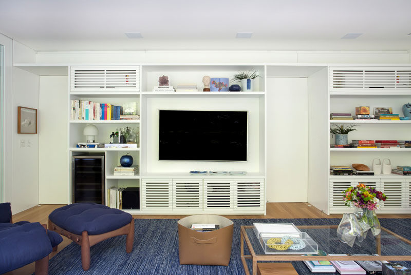 All Of The Air Conditioning Units In This Apartment Are Hidden