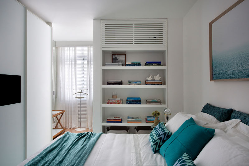 All Of The Air Conditioning Units In This Apartment Are Hidden