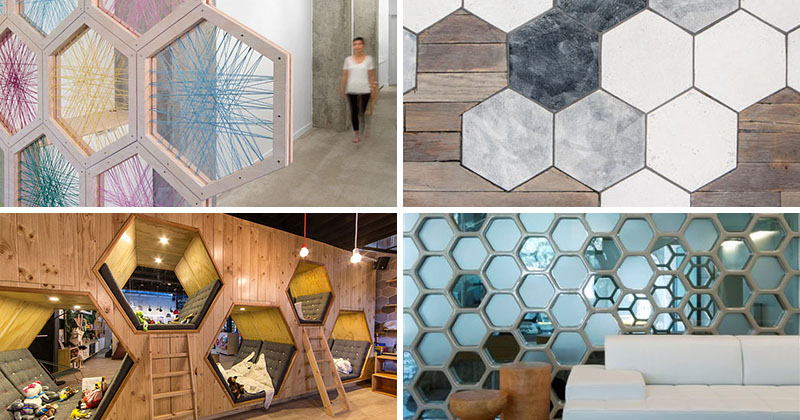 19 Ideas For Using Hexagons In Interior Design And Architecture Using Hexagons In Interior Design