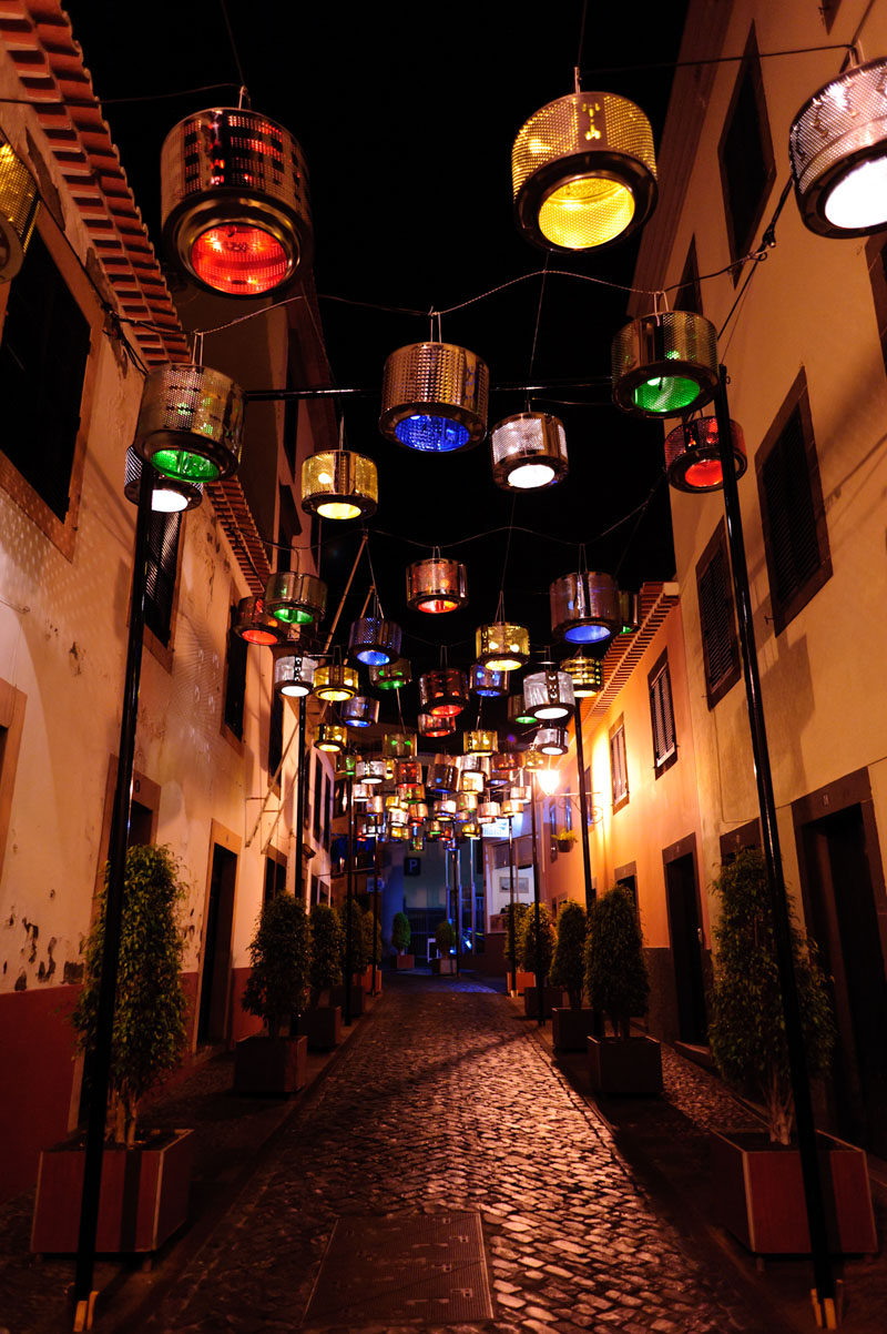 This Light Art Installation Is Made From 133 Old Washing Machine Drums