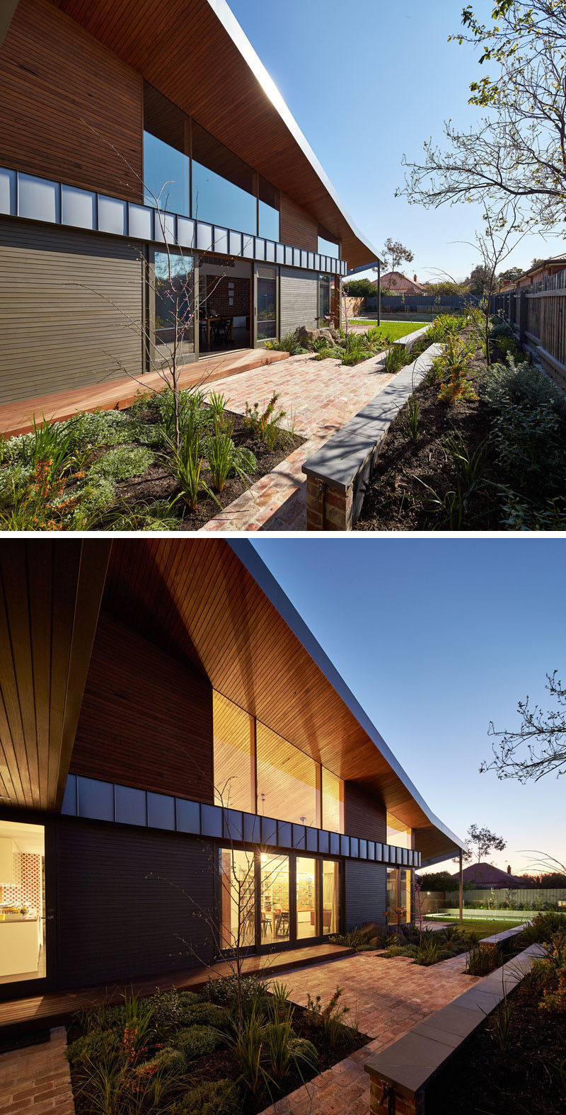 This original period home in Melbourne, Australia, was modified to include a new contemporary extension that provided the family with new living areas.