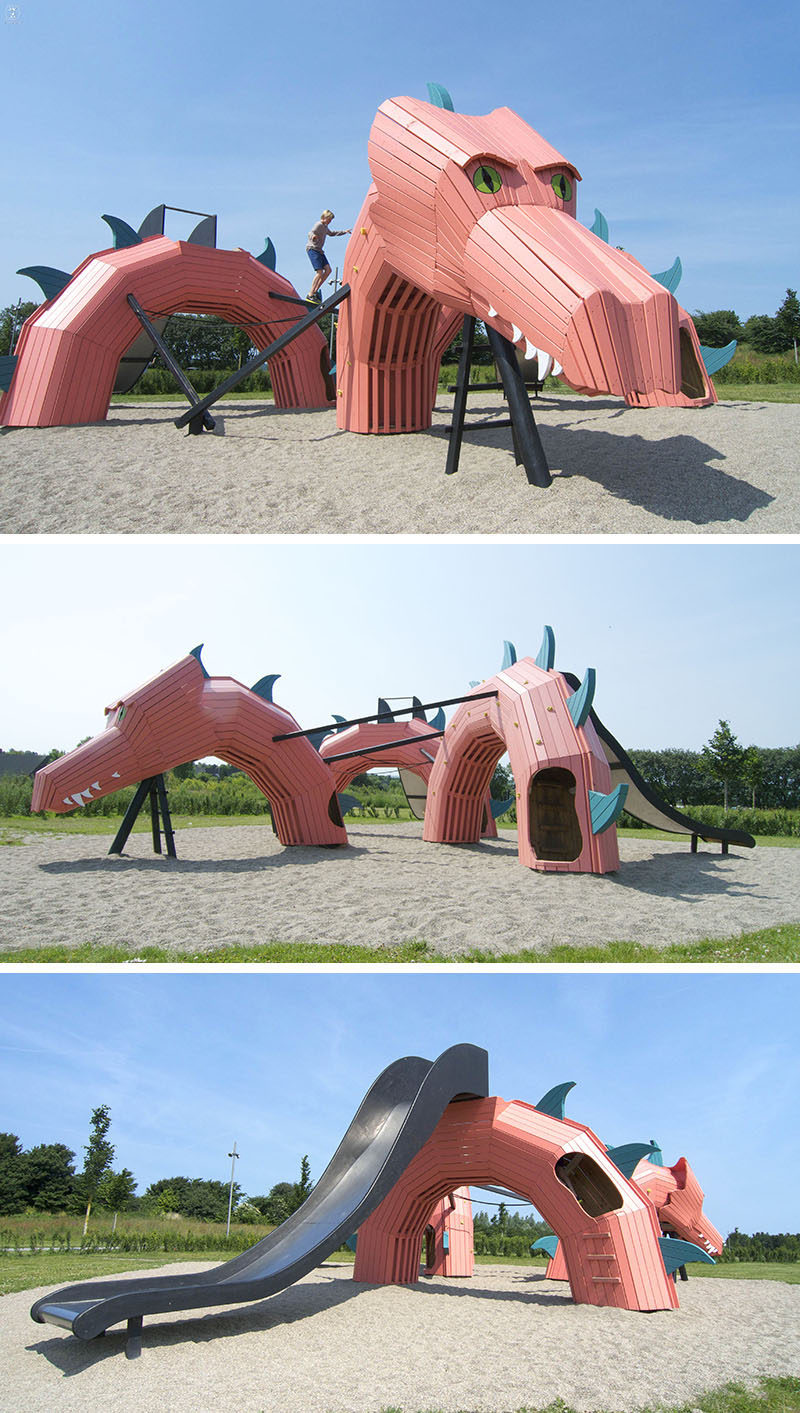 15 Amazing, Unique And Creative Playgrounds // A Pink Dragon 
