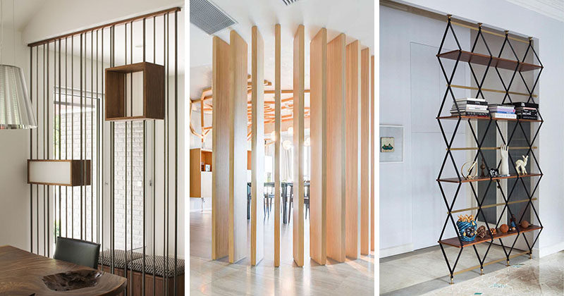 Here are 15 examples of room dividers in a number of different settings and configurations.