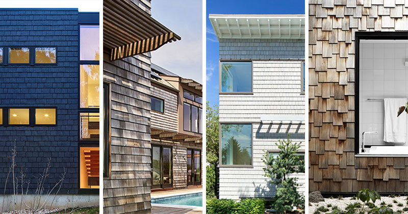 13 Examples Of Modern Houses With Wooden Shingles
