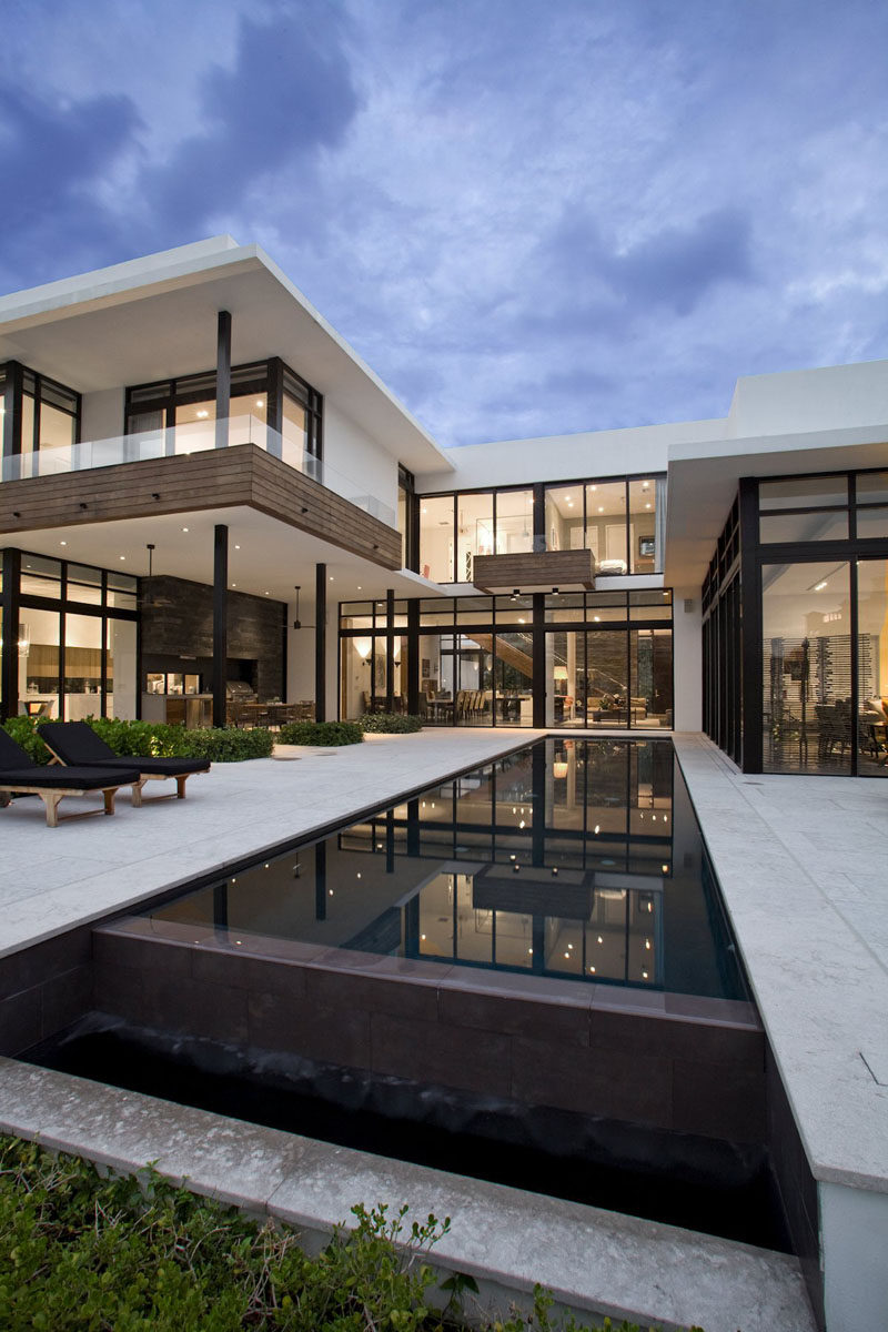 The South Island Residence in Golden Beach, Florida, designed by KZ Architecture.