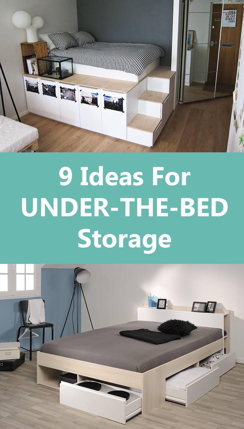 9 Ideas For Under-The-Bed Storage