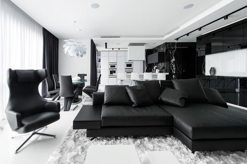 BLACK and WHITE Interior Inspiration