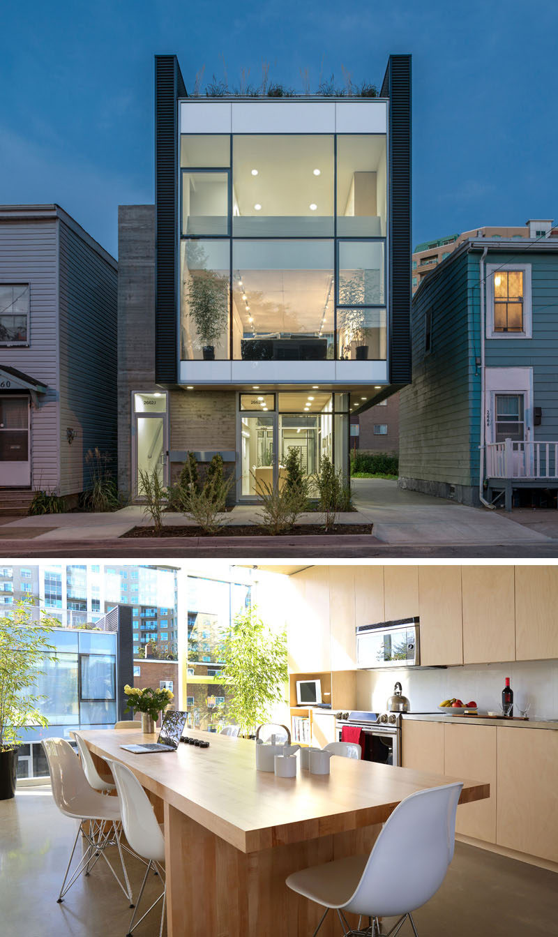 Celebrate Canada Day By Looking At These 10 Incredible Houses In Canada // ‘King Street Live/Work/Grow’, a mixed use building in Halifax, Nova Scotia, designed by Susan Fitzgerald Architecture.