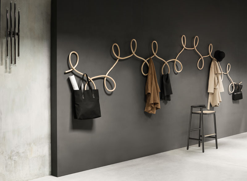 This Sculptural Coat Rack Design Was Inspired By Waltz Dancing
